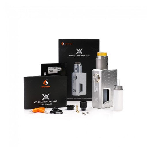 Geek Vape Athena Squonk Kit with BF RDA(silver)
