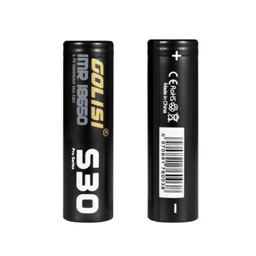 Golisi S30 IMR 18650 Battery 3000mah 35A (2pcs/pack)