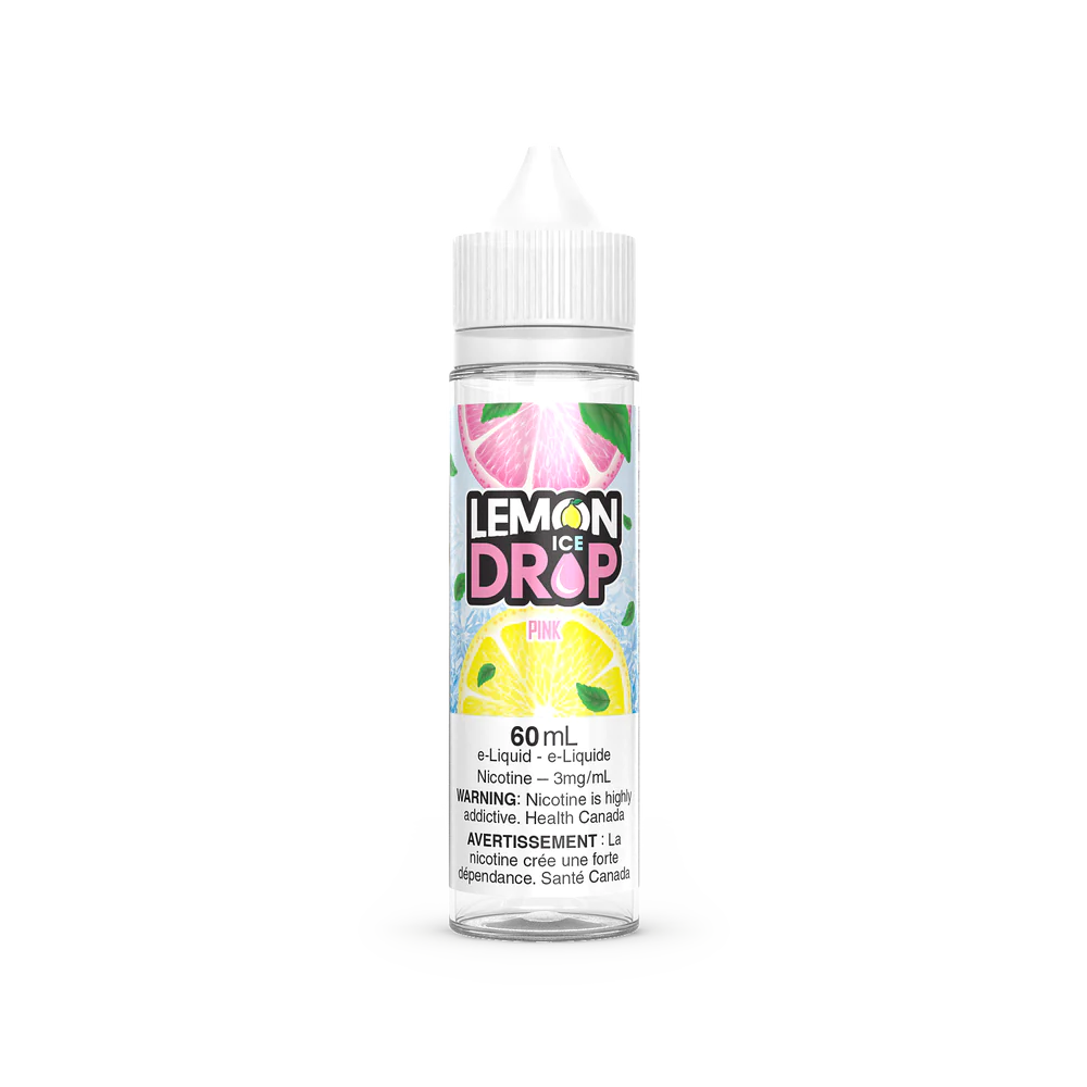 Lemon Drop Freebase 60ML Pink Ice