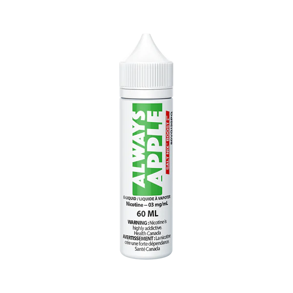 Salt Nix Boost Freebase 60ML Always Apple