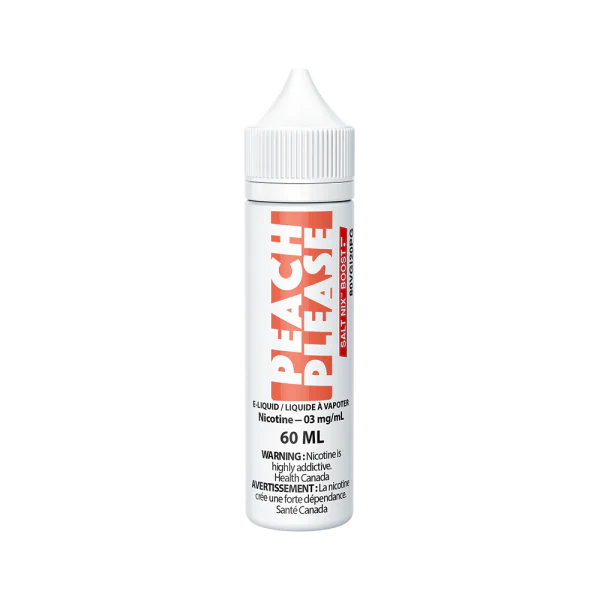 Salt Nix Boost Freebase 60ML Peach Please