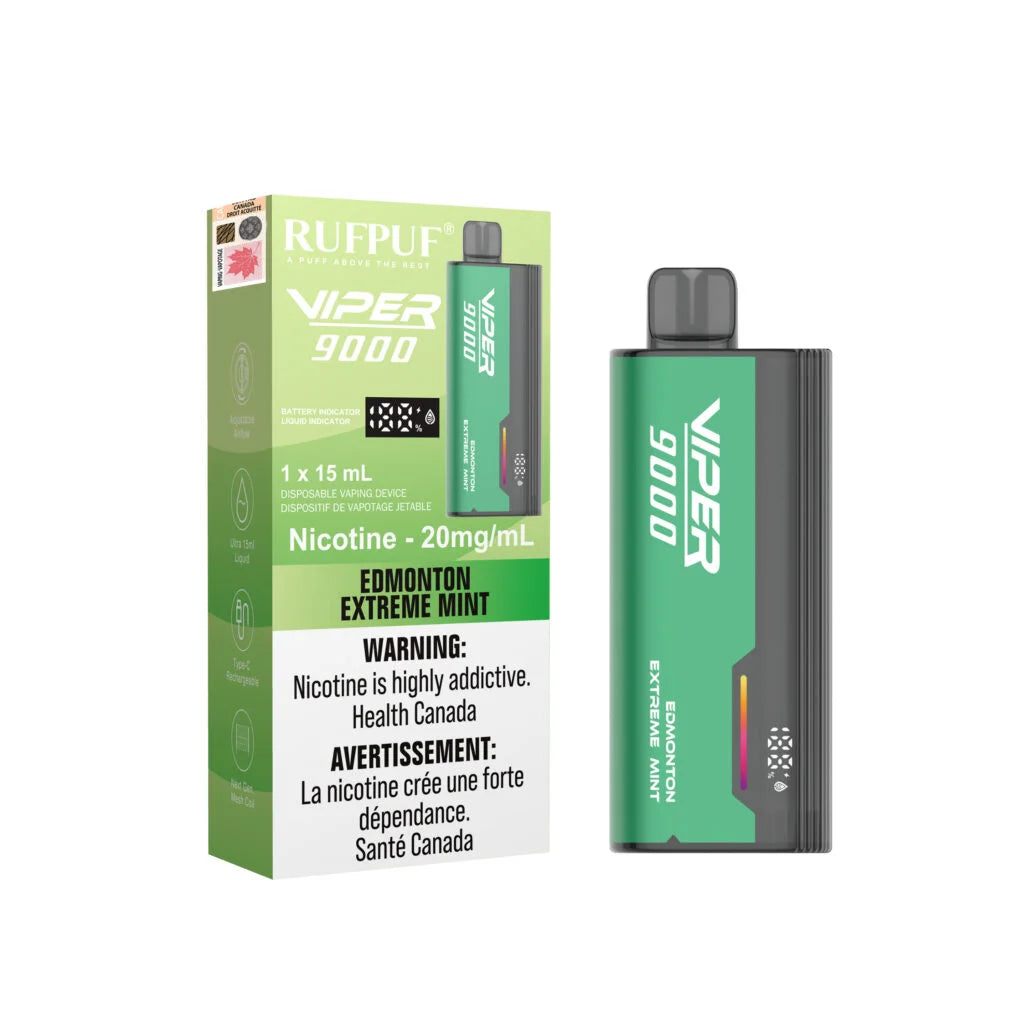 rufpuf Viper 9000 Edmonton Extreme Mint (20mg)