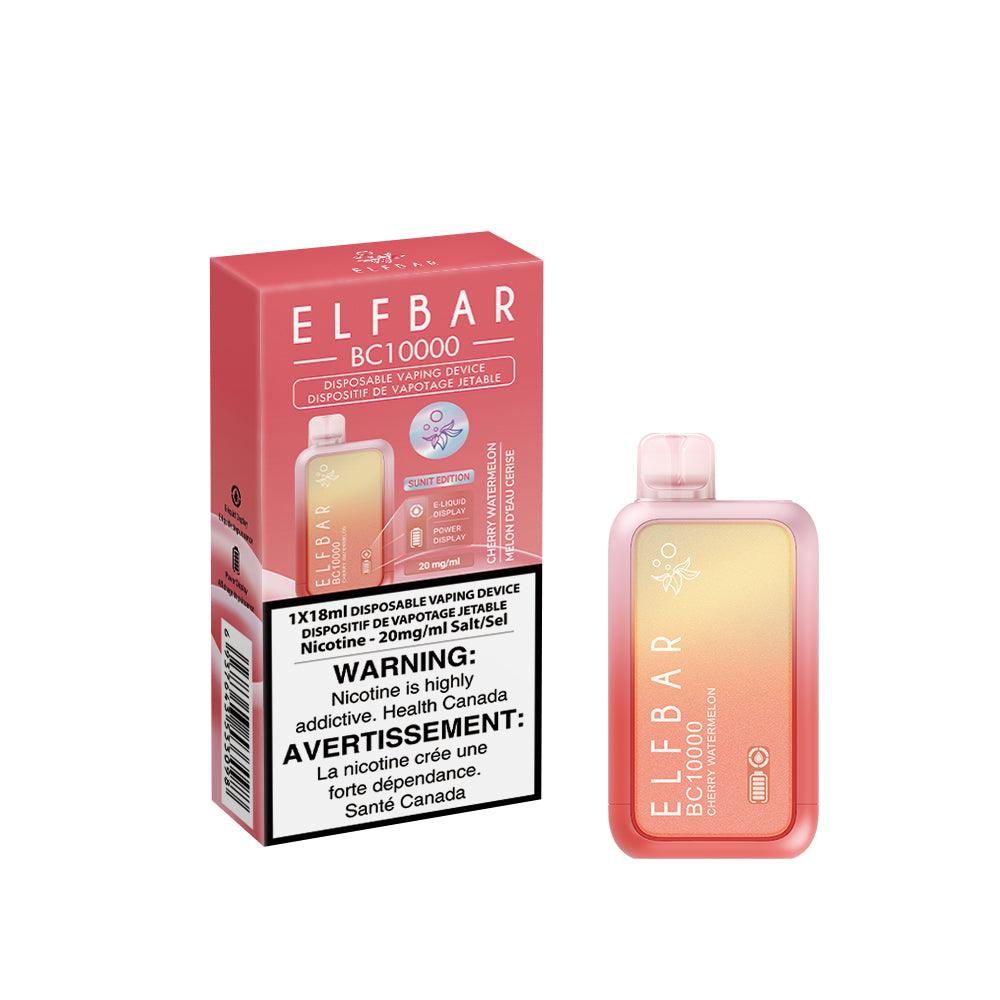 (Ontario) Elf Bar BC10K Disposable Cherry Watermelon