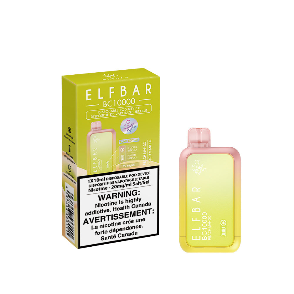 (Ontario) Elf Bar BC10K Disposable Peach Mango