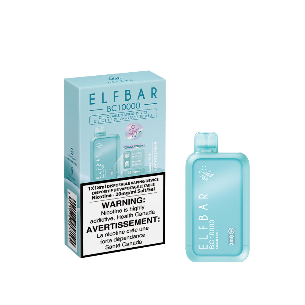 (Ontario) Elf Bar BC10K Disposable Miami Mint