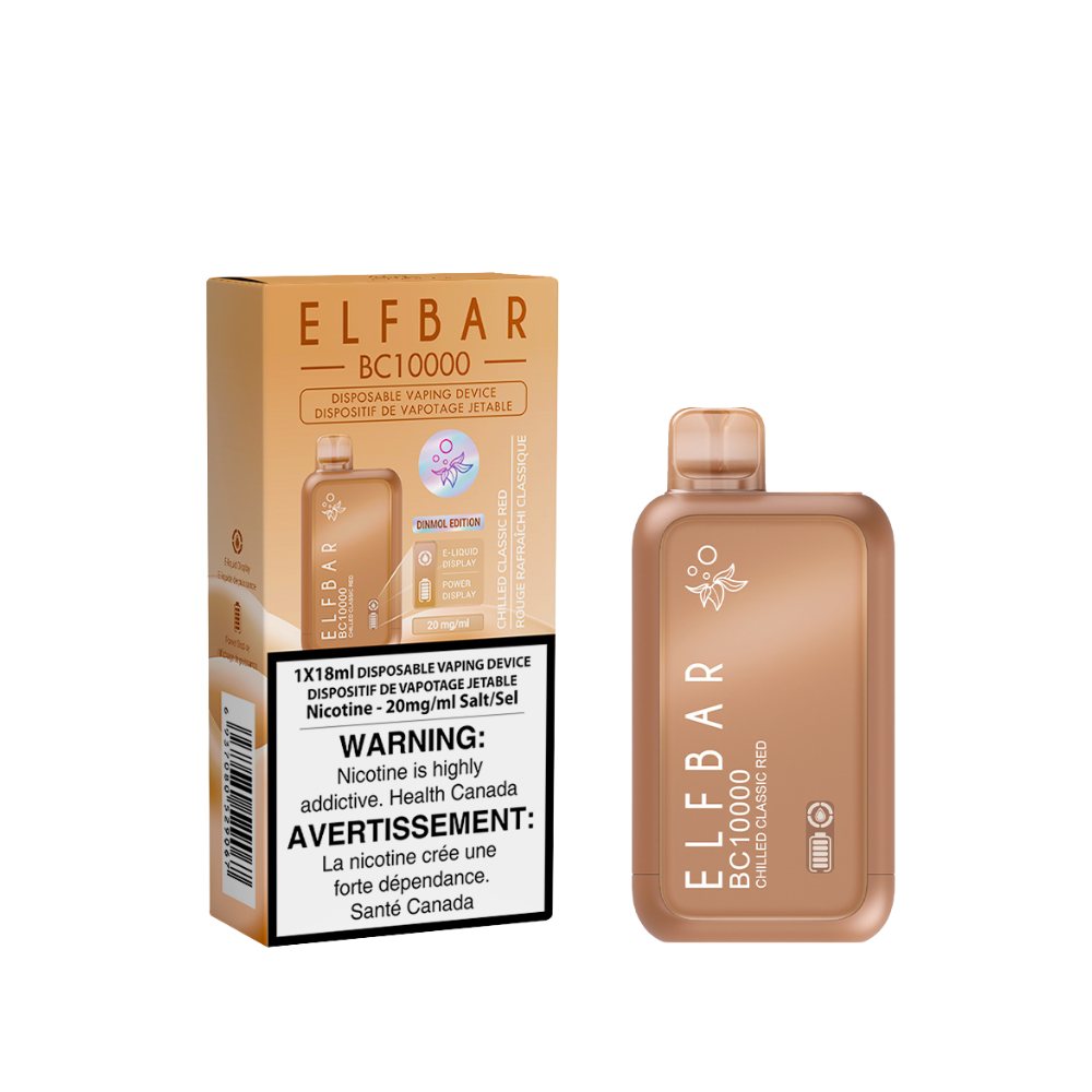 (Ontario) Elf Bar BC10K Disposable Classic Chilled Red