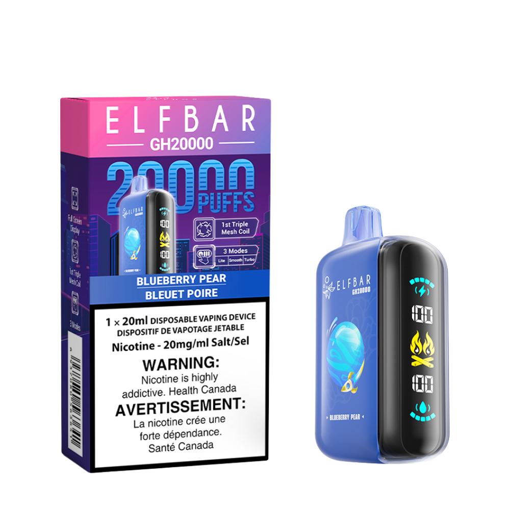 (Ontario) Elf Bar GH20k Disposable Vape - Blueberry Pear