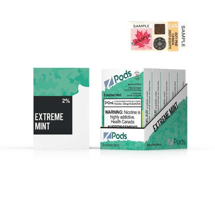 Z pods extreme mint 20MG