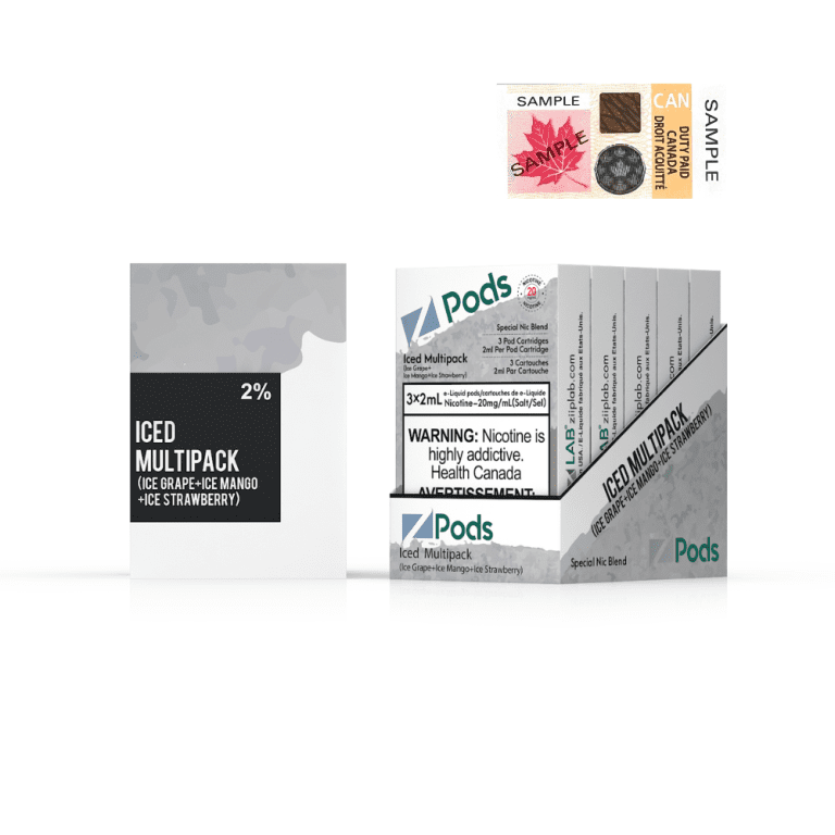 Z pods iced multipack 20MG