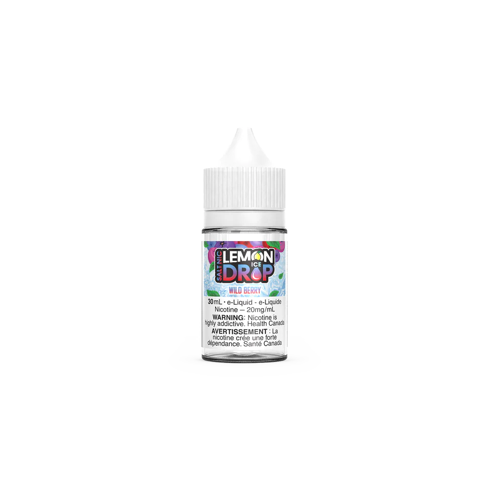 Lemon Drop Salt 30ML Wild berry Ice