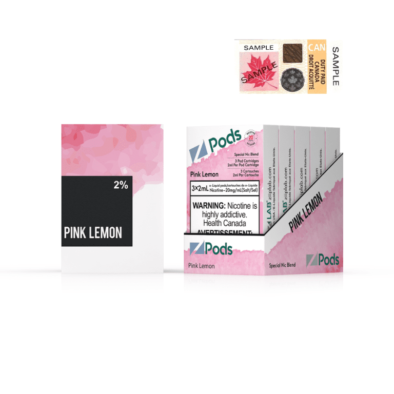 Z pods pink lemon 20MG Ontario