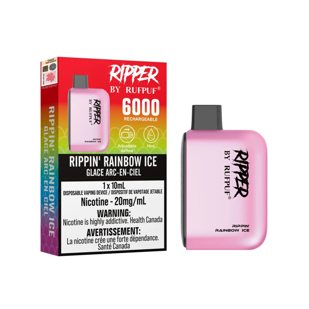 Rufpuf Ripper 6000 Rippin’ Rainbow Ice (20mg)