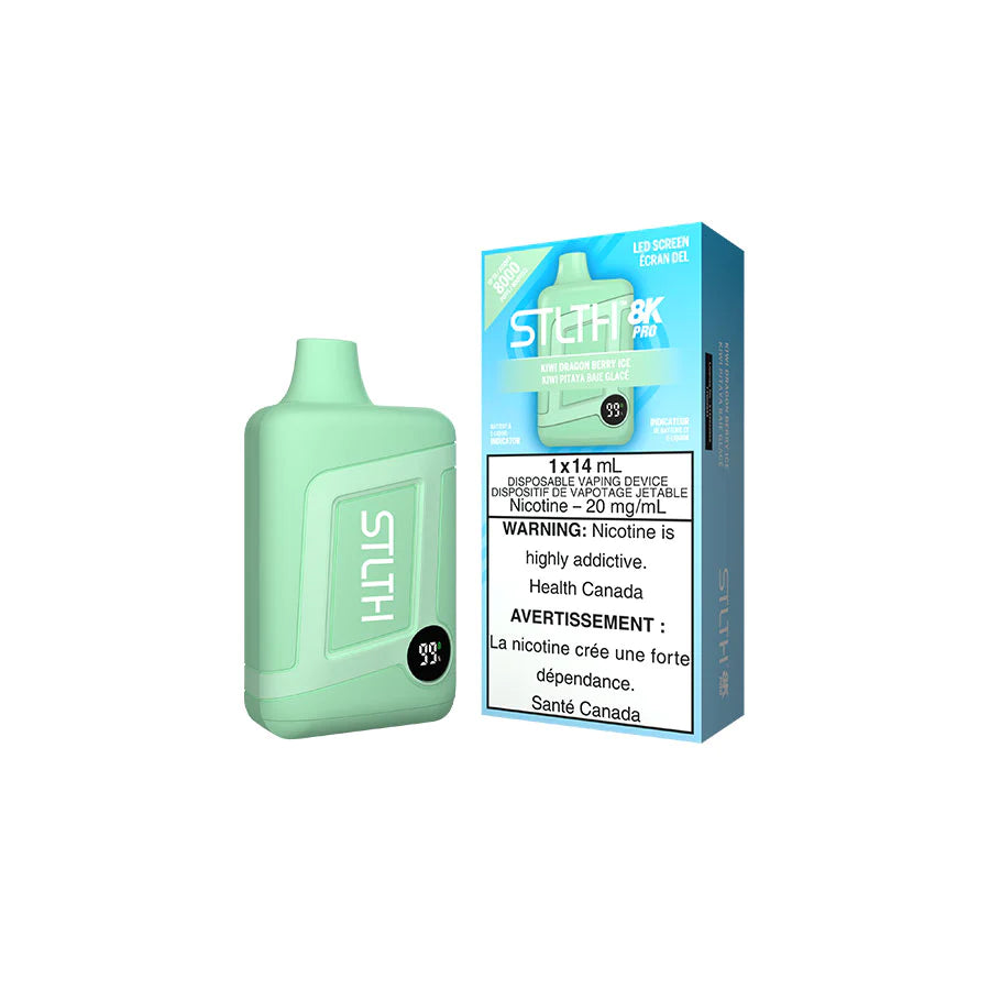 STLTH 8K PRO - KIWI DRAGON BERRY ICE (20mg)