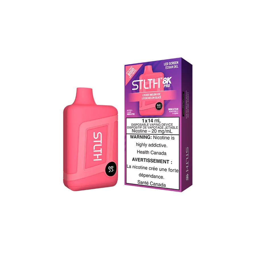 STLTH 8K PRO - LYCHEE MELON ICE (20mg)