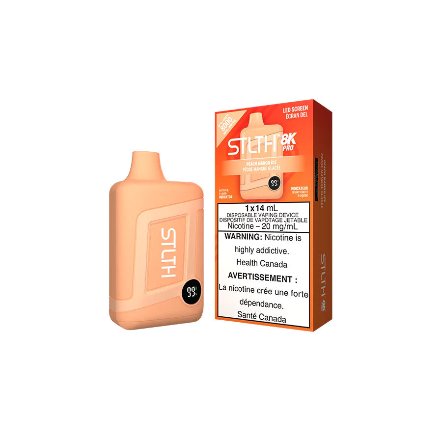 STLTH 8K PRO - PEACH MANGO ICE (20mg)