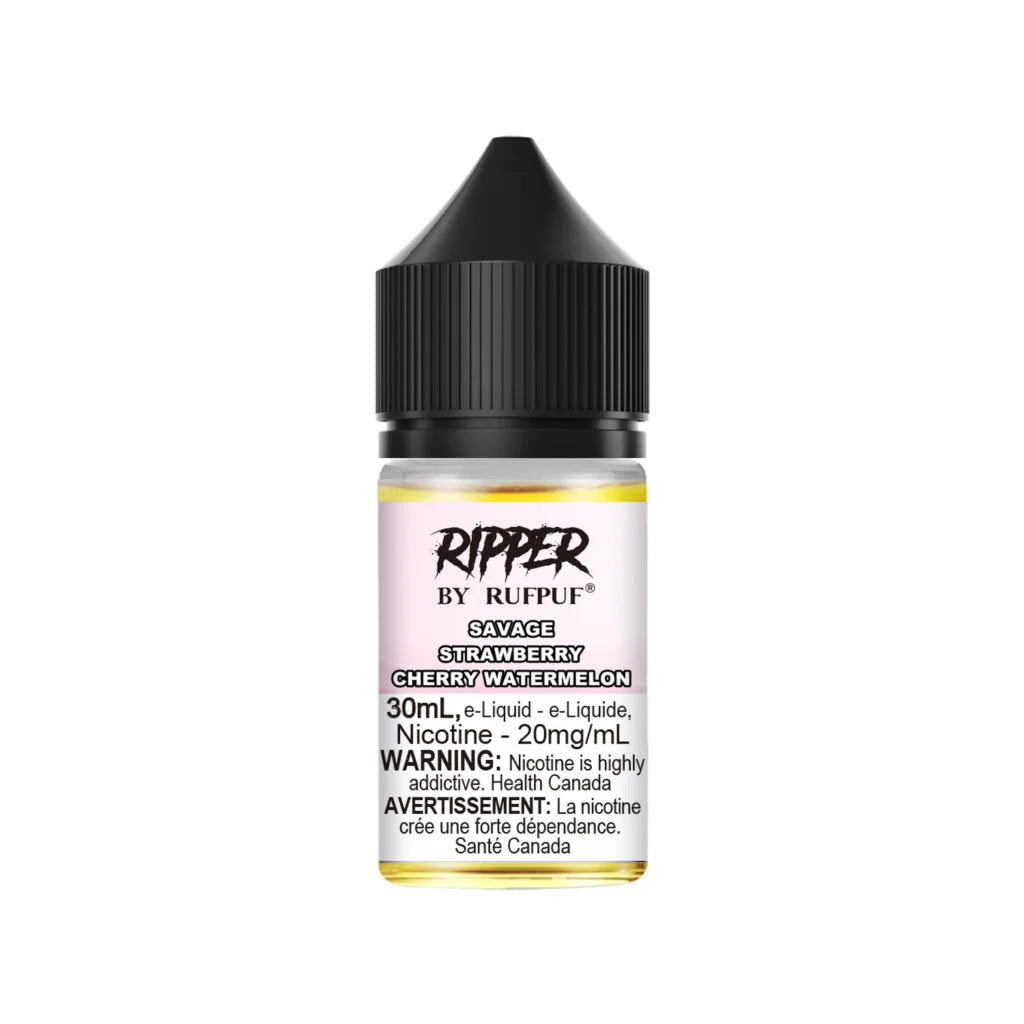 Ripper Rufpuf Salt 30ML Savage Strawberry Cherry Watermelon