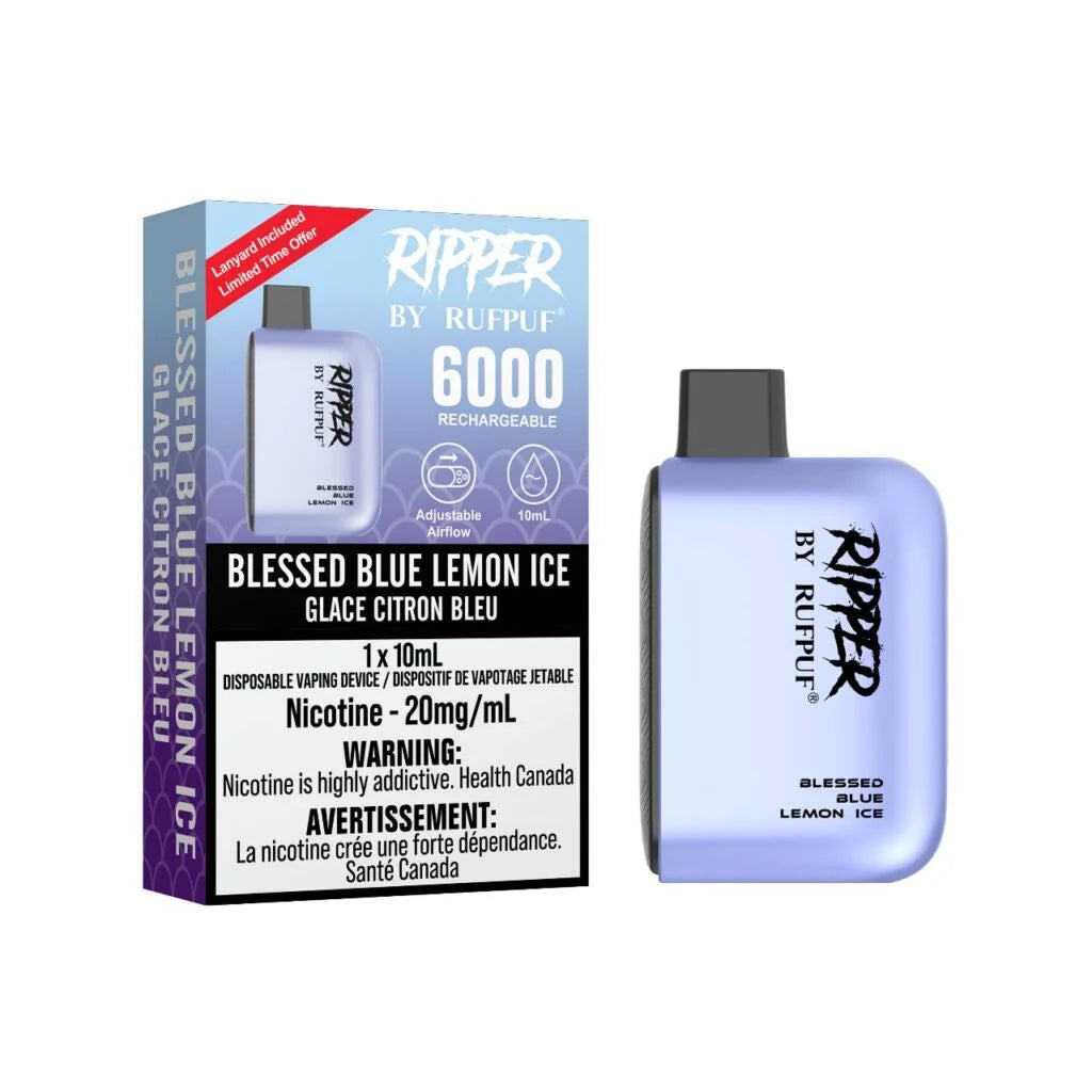 Rufpuf Ripper 6000 Blessed Blue Lemon Ice (20mg)