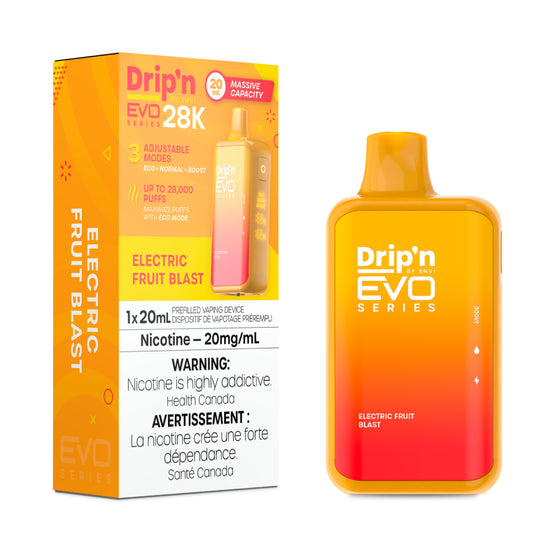 (Ontario) Drip'n by Envi EVO Series 28K Disposable - Electric Fruit Blast