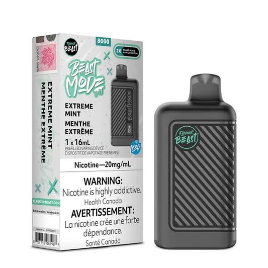 Flavour Beast Beast Mode 8K Disposable - Extreme Mint Iced 20MG
