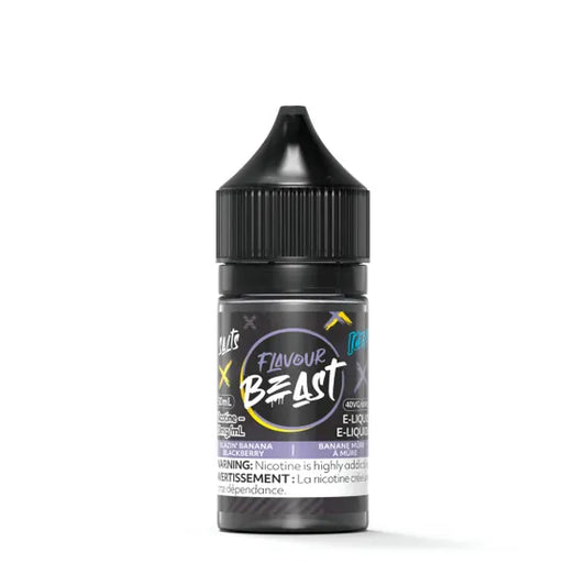 Flavour Beast salt 30ML - Blazin' Banana Blackberry Iced