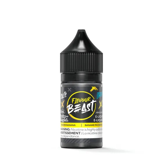 (Ontario) Flavour Beast Salt 30ML - Bussin Banana Iced