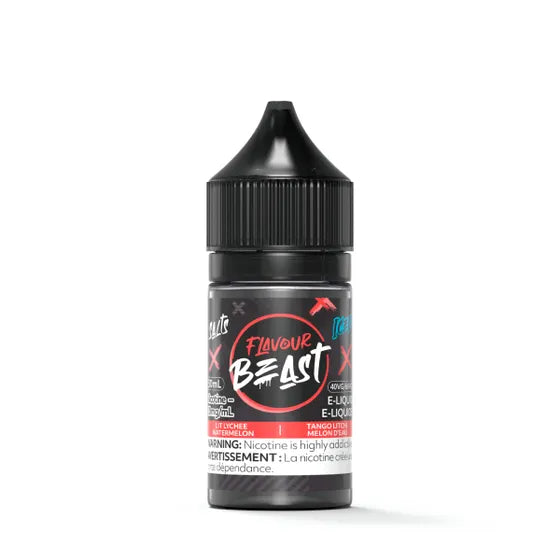 Flavour Beast Salt 30ML - Lit Lychee Watermelon Iced