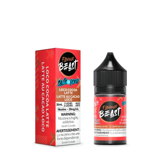 Flavour Beast Salt 30ML - Loco Cocoa Latte Iced