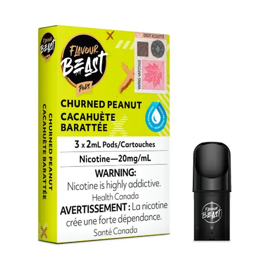 Flavour Beast Pod Pack - Churned Peanut - 20MG