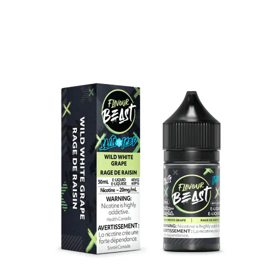(Ontario) Flavour Beast Salt 30ML - Wild White Grape Iced