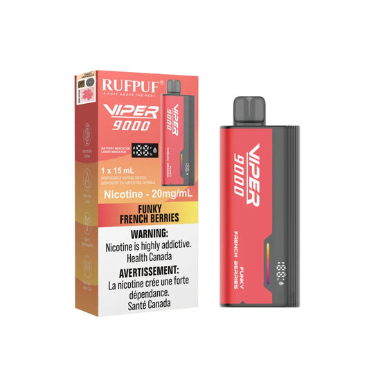 rufpuf Viper 9000 Funky French Berries (20mg)