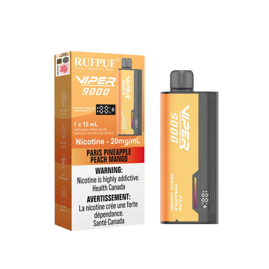 rufpuf Viper 9000 Paris Pineapple Peach Mango (20mg)
