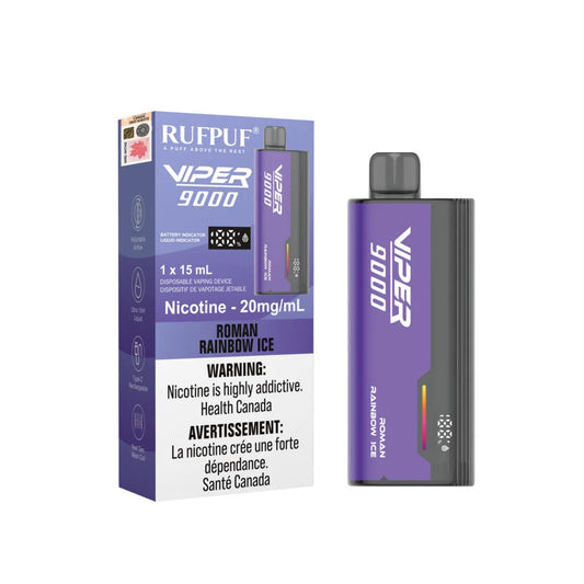 rufpuf Viper 9000 Roman Rainbow Ice (20mg)