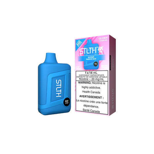 STLTH 8K PRO DISPOSABLE - BLUE RAZZ (20mg)