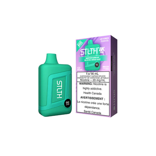 STLTH 8K PRO DISPOSABLE - HONEYDEW MANGO ICE (20mg)